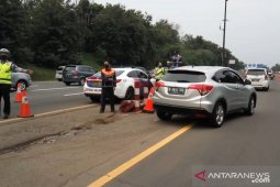 Jalur pemberlakuan contraflow Tol Japek arah Cikampek diperpanjang