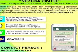 Kelurahan di Pamekasan menerapkan layanan "Sepeda Ondel"