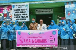 44 orang ikuti tes IVA dan SADANIS PKK HSS di Daha Barat