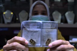 Harga emas Antam pagi ini Rp1,054 juta per gram