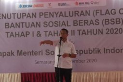 Mensos:  Bansos beras sudah tersalurkan 100 persen