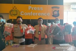 Sebelas tersangka kasus narkotika selama Oktober di Singkawang
