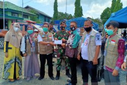 Pemkab Tanbu bantu korban kebakaran Kotabaru