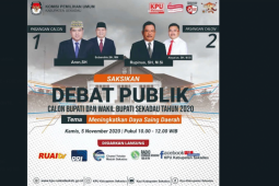 Debat Pilkada Sekadau, cek fakta perdana AMSI -GNI