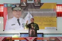 Gubernur Babel Hadiri MoU SMK 1 Manggar dan Perangkat Daerah Beltim