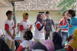 Kampanye di desa Karang Sari Tanah Bumbu, MHM bikin kuis ala Jokowi