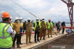 Bentang panjang Jembatan Pulau Balang rampung 100 persen