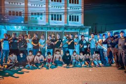 Polisi Jambi amankan 12 anggota geng motor bersenjata tajam