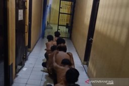 Patroli dialogis, Brimob Sumut amankan sejumlah pemuda terduga geng motor