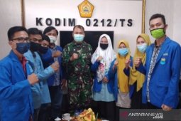 Dandim 0212/TS ajak PMII sebagai kader bangsa masa depan