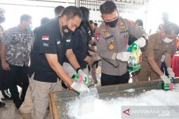 Polda tangkap pemilik 32 paket sabu-sabu