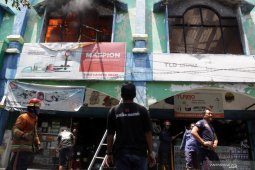 Kebakaran di pasar Larangan Sidoarjo