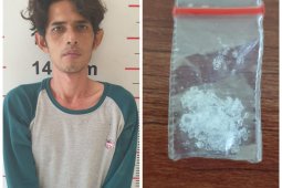 Polsek Pangkalan Susu  tangkap Dedek miliki sabu-sabu