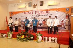 KPU Bangka Barat batasi jumlah pendamping peserta debat publik