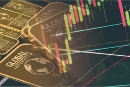 Emas berjangka turun tajam 28,5 dolar di hari pertama perdagangan 2022