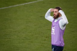 Sergio Ramos bersiap pecahkan rekor caps Eropa bersama Timnas Spanyol