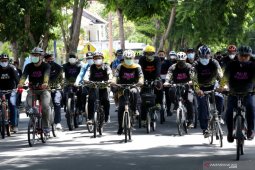 Gowes di Banyuwangi, Gubernur Khofifah dorong pemulihan ekonomi