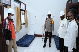 Tiga pilar tinjau tempat karantina khusus di Tabalong