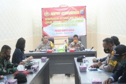 Polres Batola gelar rakor kesiapan menghadapi bencana alam