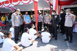 Cek supervisi seleksi penerimaan Bintara Polri, Kapolda ingatkan protokol kesehatan