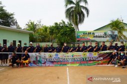 Korem 023/KS dan STC Sibolga gelar tenis eksibisi