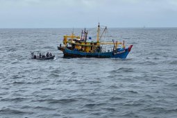 Satgas 115 ringkus kapal ikan asing di perairan Pulau  Berhala