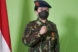 Puan Maharani dianugerahi sebagai warga kehormatan Korps Brimob Polri