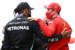 Sebastian Vettel sebut Lewis Hamilton "pebalap terhebat di era kita"