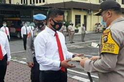 Kapolrestabes Medan berikan penghargaan kepada 79 personel berprestasi