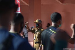 Cegah penyebaran COVID-19, pertandingan bola voli digelar tanpa penonton