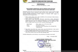 Empat nama akan berebut jabatan Sekda Parigi Moutong