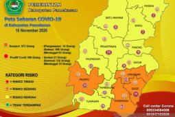 Sembilan kecamatan di Pamekasan masuk zona kuning COVID-19, empat masih oranye