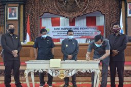 Pimpinan DPRD dan Pjs Gubernur Jambi sepakati KUA-PPAS APBD 2021