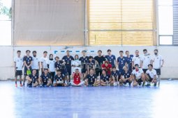 Tim futsal Indonesia ditahan imbang 2-2 oleh Thailand