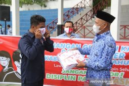 Tapin Health Agency distributes 26 thousand masks
