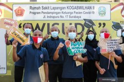 Pasien sembuh COVID-19 di RS Lapangan Kogabwilhan II
