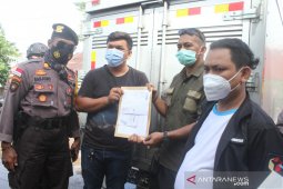 Surat suara pilkada untuk lima kabupaten Kalbar tiba di Pontianak