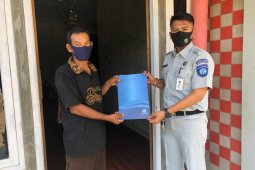 Jasa Raharja Jambi santuni satu keluarga korban kecelakaan maut di Tanjungjabung Barat