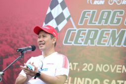 Imbau hidup sehat, PELINDO 1 gelar Flag OFF Run & Ride 2020
