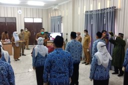 648 PNS Aceh Timur disumpah ditengah COVID-19
