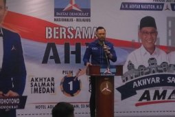 AHY minta semua kader maksimal menangkan Pilkada Kota Medan