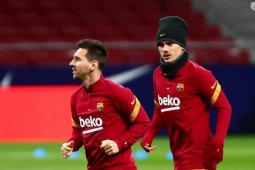 Liga Spanyol: Griezmann buka suara soal hubungannya dengan Messi