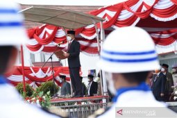 Wagub Sumut pembina Upacara HUT ke 70 Kabupaten Tapanuli Selatan