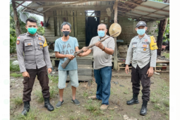 Polisi terima Senpi rakitan warga Dusun Kucipu