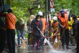 Cegah banjir, Pemkot Surabaya bangun "bozem" di Putat Jaya