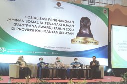 BPJS Ketenagakerjaan Banjarmasin beri semangat Pemprov Kalsel raih Paritrana Award