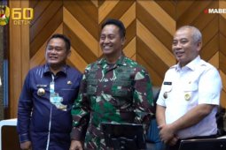 Bupati dan Wali Kota Bekasi temui Kasad bahas penanganan pemukiman kumuh