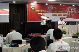 Penyidik Ditreskrimsus Polda Jambi ikut sertifikasi kompetensi