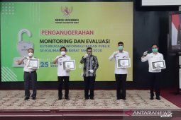 Disbun Kalbar peringkat tiga keterbukaan informasi badan publik