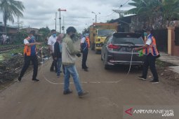 Kisruh asset, PT.KAI-Pemkot Tanjungbalai ukur lapangan